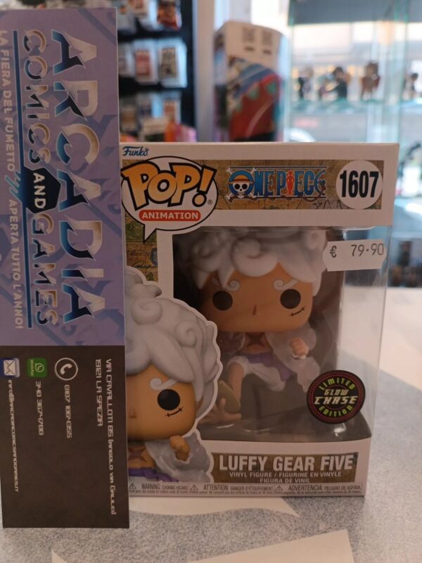 Luffy Gear Five One Piece Funko Pop!Animation Limited Glow Chase Edition