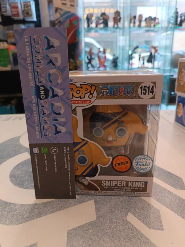 Sniper King One Piece Funko Pop!Animation Limited Chase Edition - immagine 4