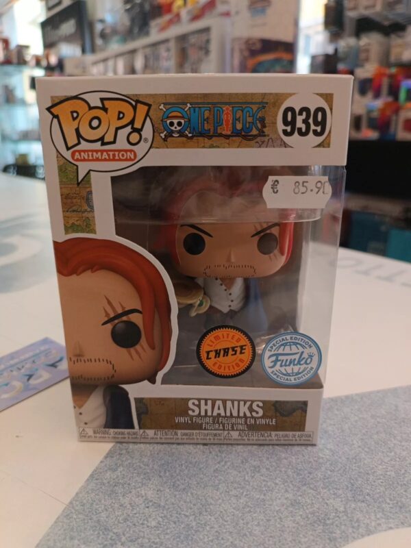 Shanks One Piece Funko Pop!Animation Limited Chase Edition