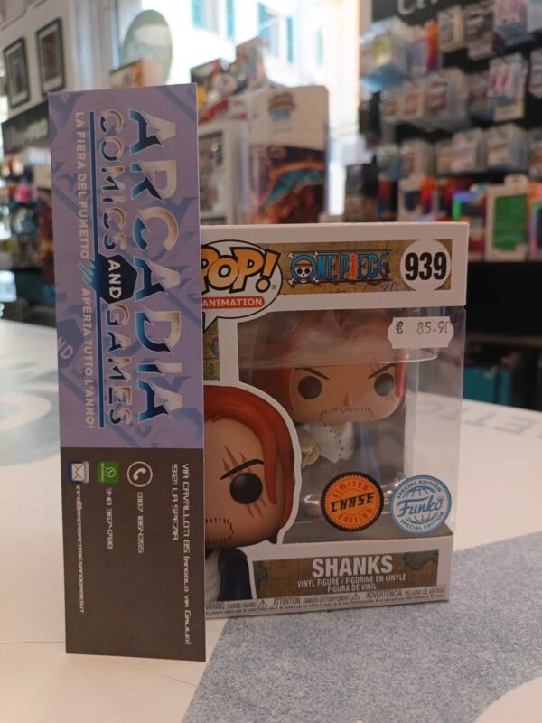 Shanks One Piece Funko Pop!Animation Limited Chase Edition - immagine 2