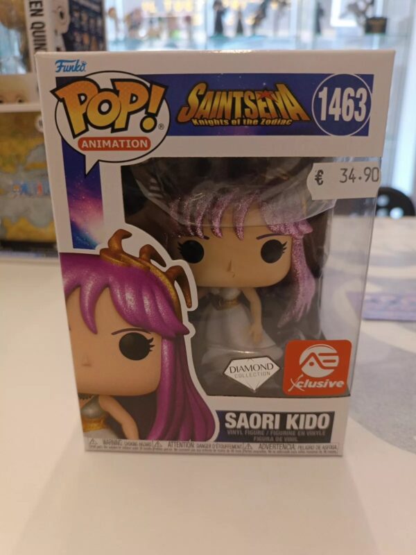 Saori Kido Saint Seiya Knights Of The Zodiaco Funko Pop!Animation Diamond