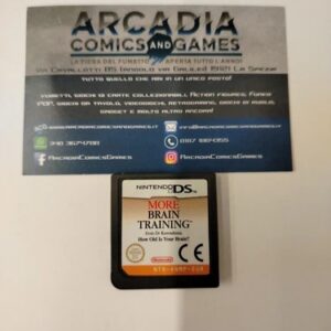 More Brain Training Del Dr. Kawashima Nintendo DS NDS Solo Cartuccia Loose
