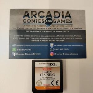 More Brain Training Del Dr. Kawashima Nintendo DS NDS Solo Cartuccia Loose