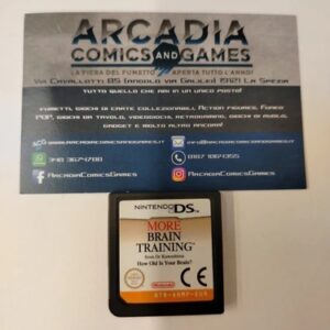 More Brain Training Del Dr. Kawashima Nintendo DS NDS Solo Cartuccia Loose