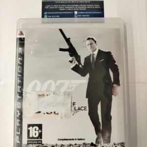007 Quantum Of Solace PlayStation 3 Edition PS3 PAL ITA