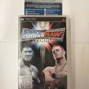 SmackDown VS Raw 2006 PSP PlayStation Portable Sony Senza Manuale ITA