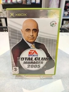 Total Club Manager 2005 EA Sports Xbox Classic Microsoft Buone Condizioni