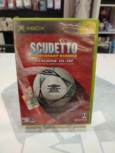 Scudetto Championship Manager Stagione 01 / 02 Xbox Classic Microsoft