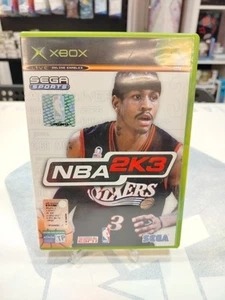 NBA 2K3 SEGA Sports Xbox Classic Microsoft