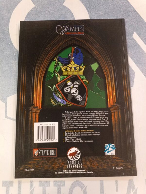 Vampire The Masquerade Il Libro Dei Clan Cappadoci Come Nuovo Ottime Condizioni. - immagine 2