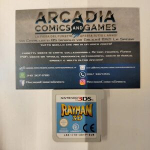 Rayman 3D 3DS Nintendo Solo Cartuccia