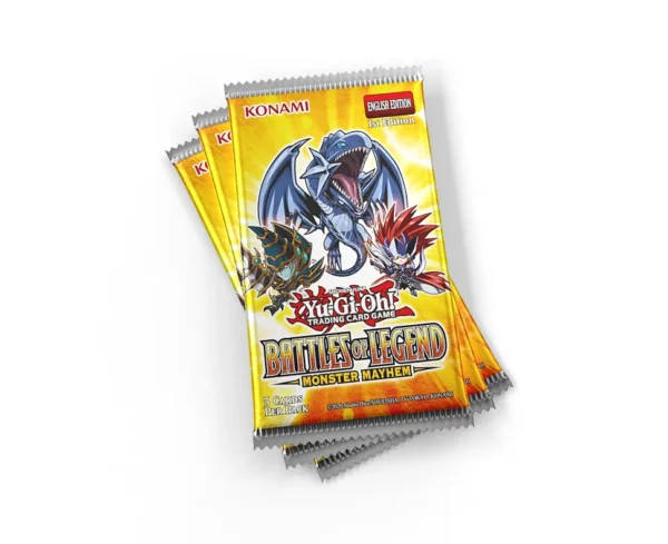 YU-GI-OH! TCG - BATTAGLIE DELLA LEGGENDA: MONSTER MAYHEM -  BOX DA 24 BUSTE ITA - immagine 2