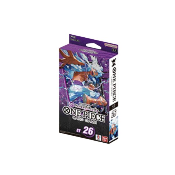 ONE PIECE TCG - STARTER DECK - PURPLE/BLACK Monkey.D.Luffy [ST-26] - ENG
