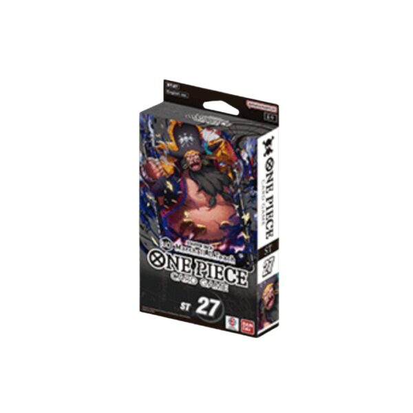 ONE PIECE TCG - STARTER DECK - BLACK Marshall D. Teach [ST-27] - ENG