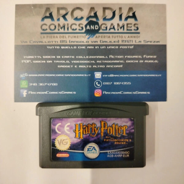 Harry Potter E La Pietra Filosofale Game Boy Advance GBA Nintendo Solo Cartuccia