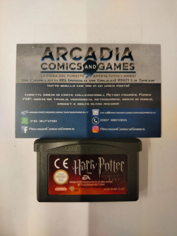 Harry Potter E Il Calice Di Fuoco Game Boy Advance GBA Solo Cartuccia Loose