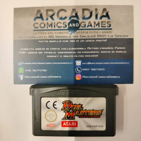 Duel Masters Senpai Legends Game Boy Advance Nintendo GBA Solo Cartuccia Loose