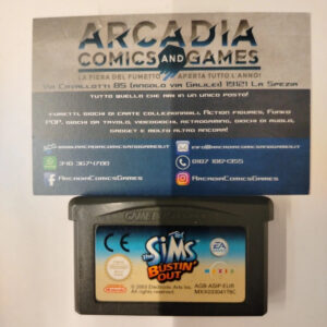 The Sims Bustin' Out Game Boy Advance Nintendo GBA Solo Cartuccia Loose