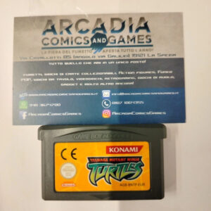 TMNT Teenage Mutanti Ninja Turtles Game Boy Advance Nintendo GBA Solo Cartuccia