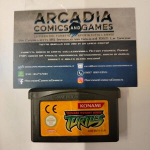 TMNT Teenage Mutanti Ninja Turtles Game Boy Advance Nintendo GBA Solo Cartuccia