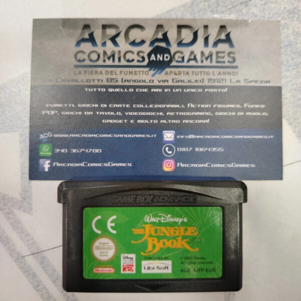 The Jungle Book Libro Giungla Game Boy Advance GBA Nintendo Solo Cartuccia Loose