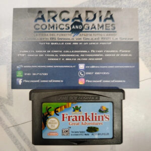 Franklin's Great Adventure Game Boy Advance GBA Nintendo Solo Cartuccia Loose