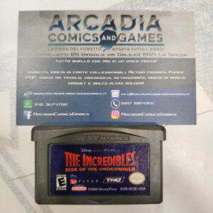 The Incredibles Rise Of The Underminer Game Boy Advance Nintendo Solo Cartuccia