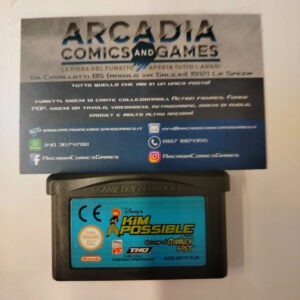 Kim Possible Monkey Fist Vendetta GBA Game Boy Advance Nintendo Solo Cartuccia