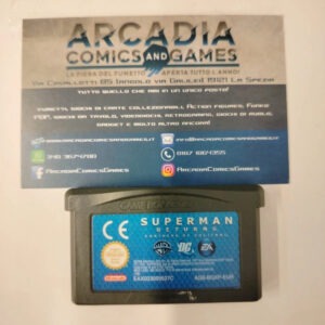 Superman Returns GBA Game Boy Advance Nintendo Solo Cartuccia Loose
