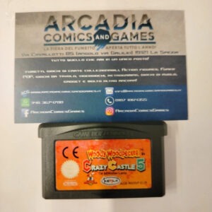 Woody Woodpecker Crazy Castle 5 GBA Game Boy Advance Nintendo Solo Cartuccia