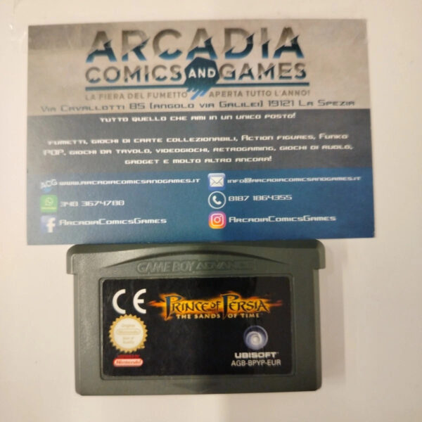 Prince Of Persia The Sands Of Time GBA Game Boy Advance Nintendo Solo Cartuccia
