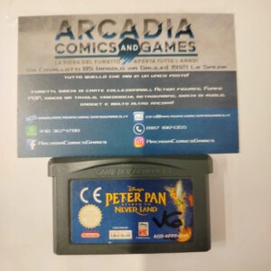 Peter Pan Return To Neverland GBA Game Boy Advance Nintendo Solo Cartuccia