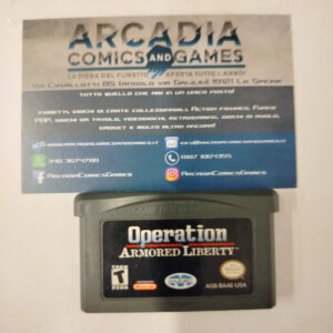 Operation Armored Liberty GBA Game Boy Advance Nintendo Solo Cartuccia Loose US