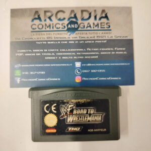 WWF Road To Wrestlemania GBA Game Boy Advance Nintendo Solo Cartuccia Loose