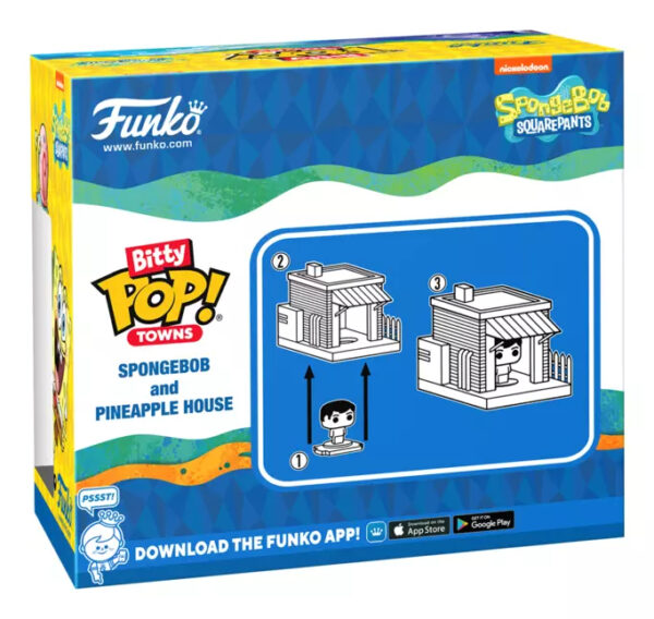 Funko Bitty Pop! Towns SpongeBob & Pineapple House - immagine 6