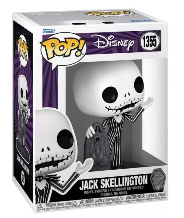 Funko Pop! Animation Nightmare Before Christmas Jack Skellington 1355 - immagine 3