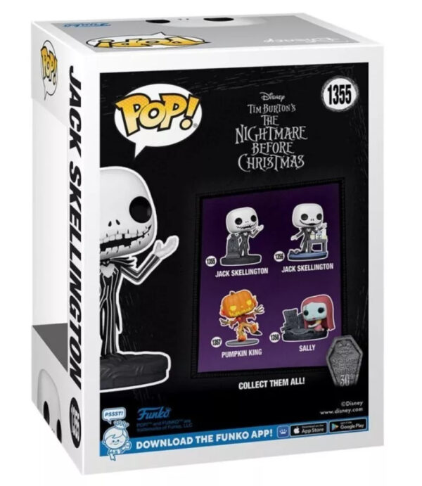Funko Pop! Animation Nightmare Before Christmas Jack Skellington 1355 - immagine 4