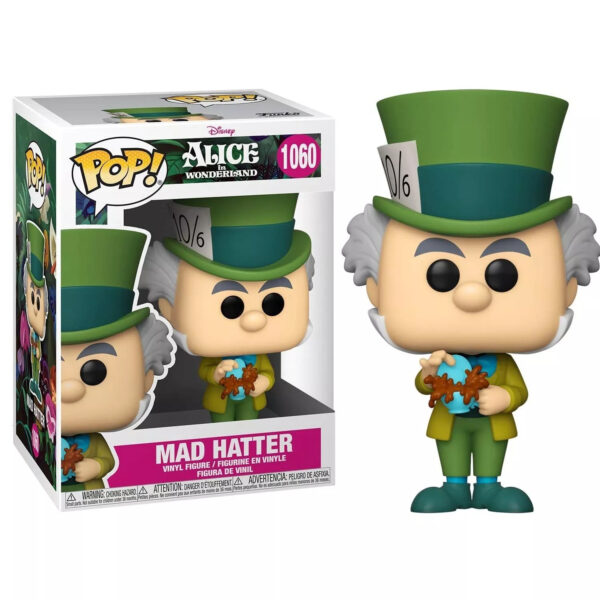 Funko Pop! Animation Disney Alice In Wonderland 70TH Mad Hatter Cappellaio Matto 1060