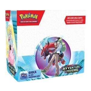 Pokemon Scarlatto e Violetto - Avventure Insieme Booster Box da 36 Buste ITA BOX TOPPER Reshiram