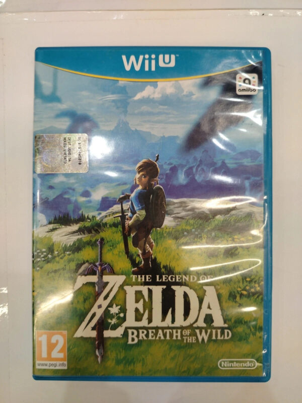 The Legend Of Zelda Breath Of The Wild Wii U Italiano PAL Triangolo Blu