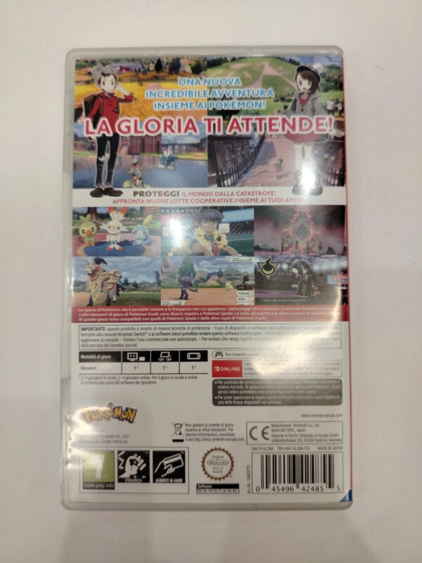 Pokémon Scudo Pokemon Switch Nintendo Triangolo Blu - immagine 2