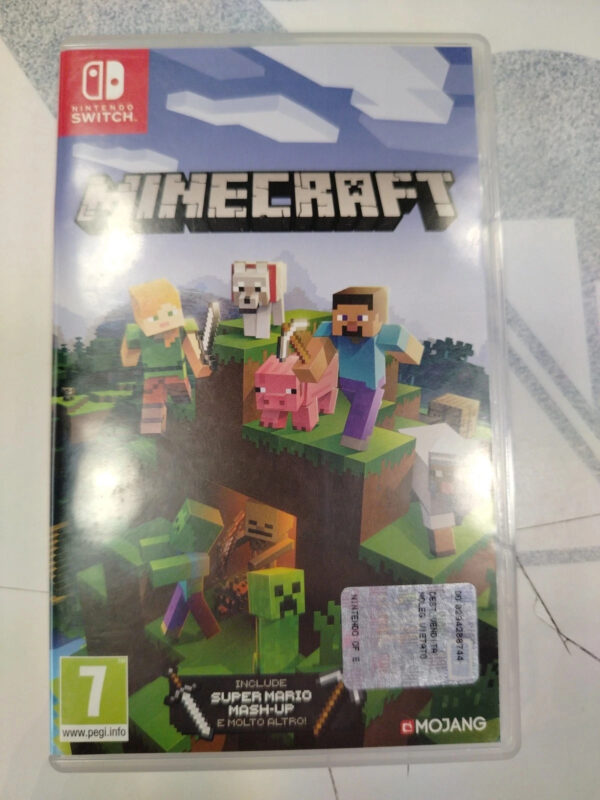 Minecraft Switch Nintendo ITA Triangolo Giallo