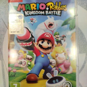 Mario Rabbids Kingdom Battle Switch Nintendo ITA Triangolo Blu