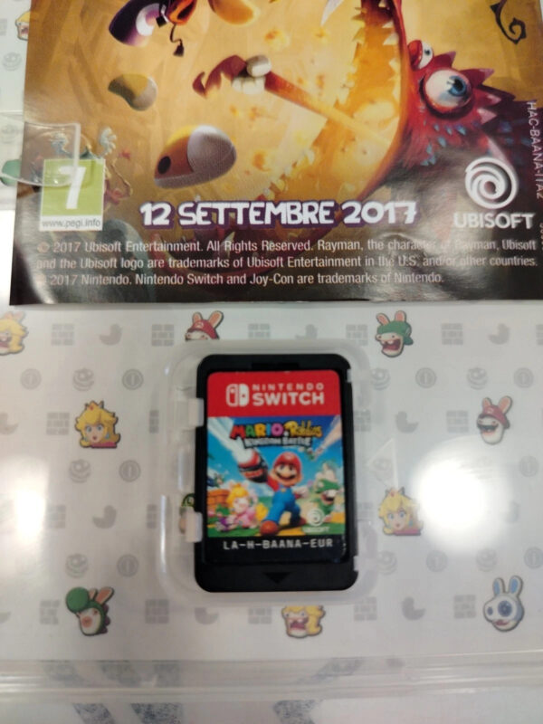 Mario Rabbids Kingdom Battle Switch Nintendo ITA Triangolo Blu - immagine 5