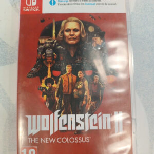 Wolfenstein 2 The New Colossus Nintendo Switch Edition Switch Triangolo Blu