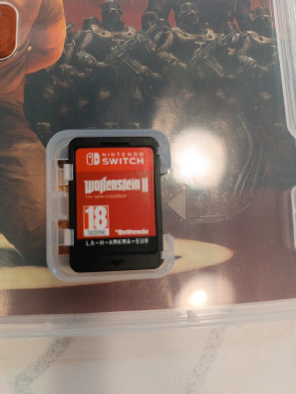 Wolfenstein 2 The New Colossus Nintendo Switch Edition Switch Triangolo Blu - immagine 5