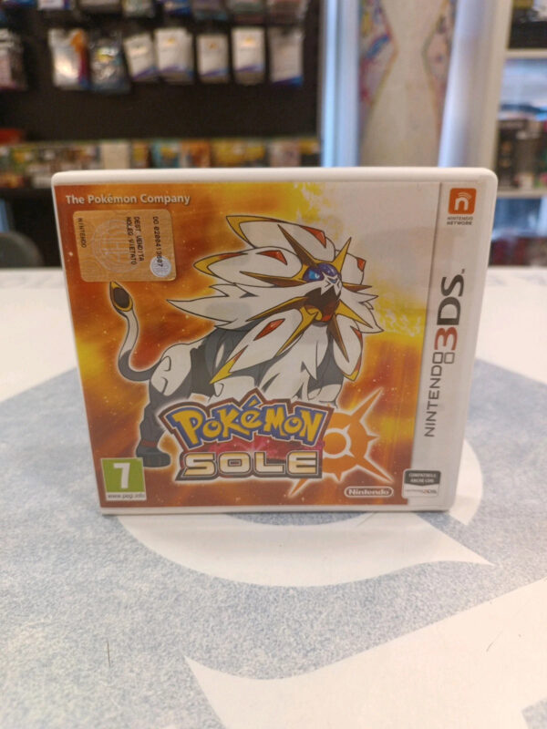 Pokemon Sole Pokémon 3DS Nintendo Triangolo Blu
