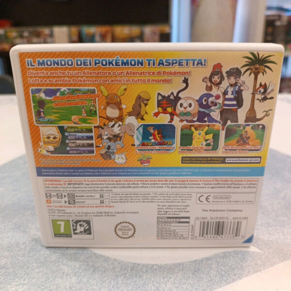 Pokemon Sole Pokémon 3DS Nintendo Triangolo Blu - immagine 2