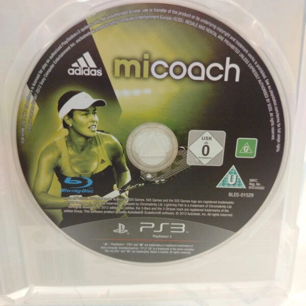 Adidas MiCoach PlayStation 3 PS3 Sony PAL Buone Condizioni ITA - immagine 5