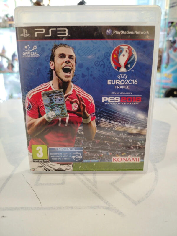PES 2016 Pro Evolution Soccer PlayStation 3 PS3 Sony PAL Buone Condizioni ITA